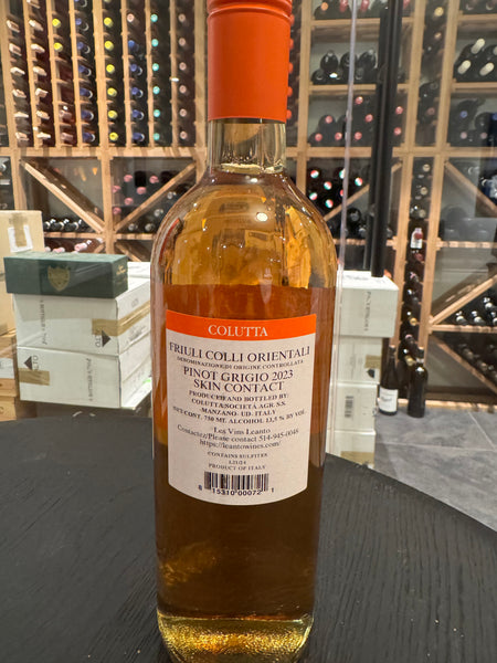 Colutta Pinot Grigio Ramato DOC - Private: $33.37/BTL - License: $27.88/BTL